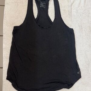 American Eagle Outfitters Black Racerback Tank - Women's Casual